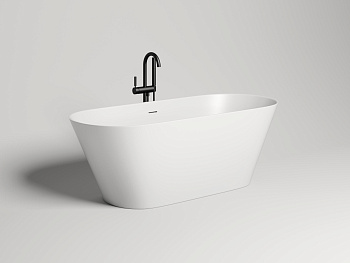 Ванна из литьевго мрамора Salini MONA 102912G 170х70 отдельностоящая овальная